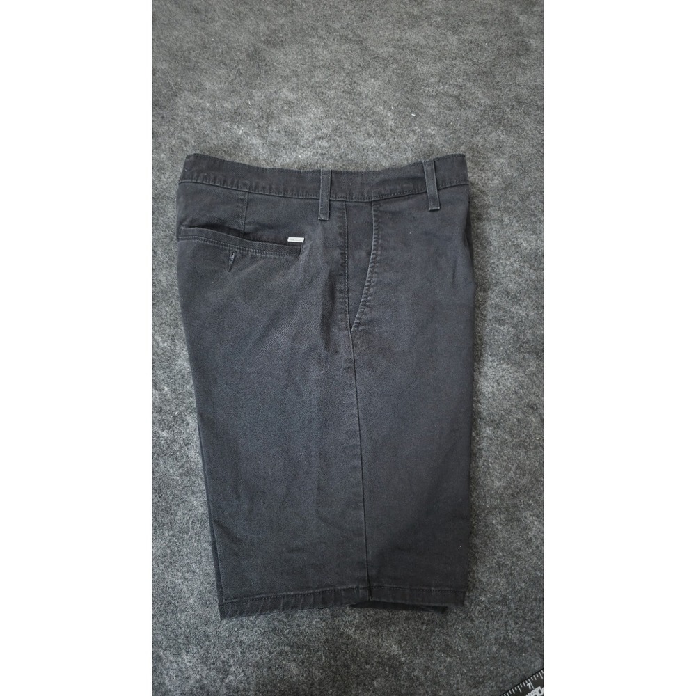 Levi Strauss & Co. Men's Black Chino Shorts Regular FIT Inseam Zip Pockets - Picture 7 of 10